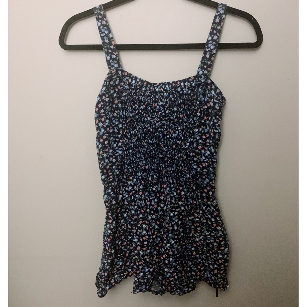Abercrombie & Fitch Floral Flowy Tank Top